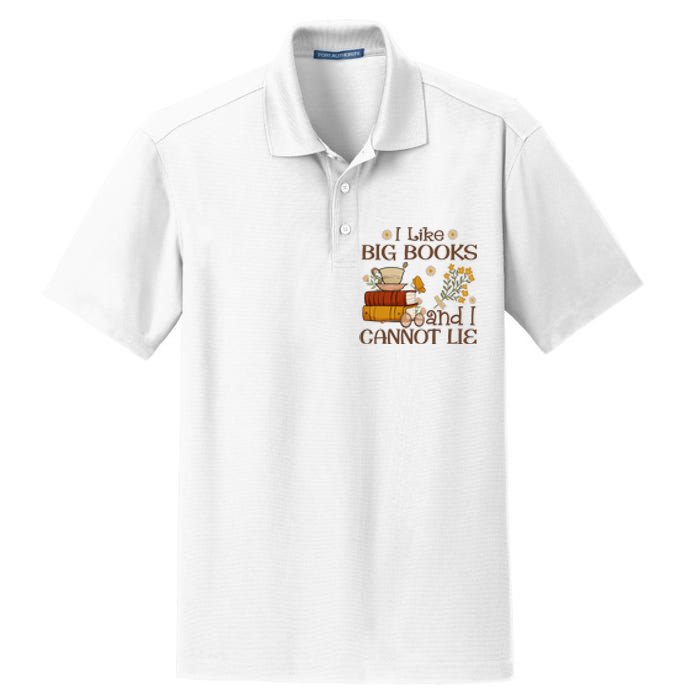 I Like Big Books And I Cannot Lie Gift For Reading Books Dry Zone Grid Polo