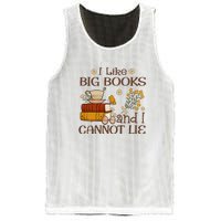 I Like Big Books And I Cannot Lie Gift For Reading Books Mesh Reversible Basketball Jersey Tank