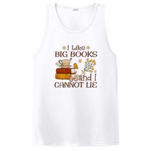 I Like Big Books And I Cannot Lie Gift For Reading Books PosiCharge Competitor Tank