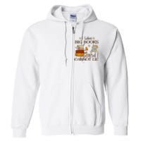 I Like Big Books And I Cannot Lie Gift For Reading Books Full Zip Hoodie