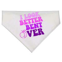 I Look Better Bent Over Peachy Booty Funny USA-Made Doggie Bandana