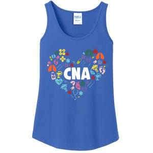 I Love Being A Cna Certified Nurse Heart Medical Assistant Great Gift Ladies Essential Tank