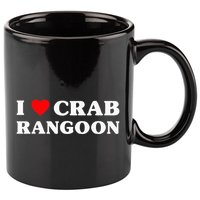 I Love Crab Rangoon American Food Funny Crab Rangoon 11oz C Handle Ceramic Mug