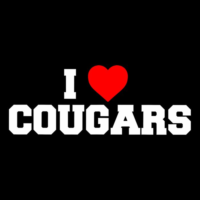 I Love Cougars Funny Fraternity College Party Greek Frat Backpack