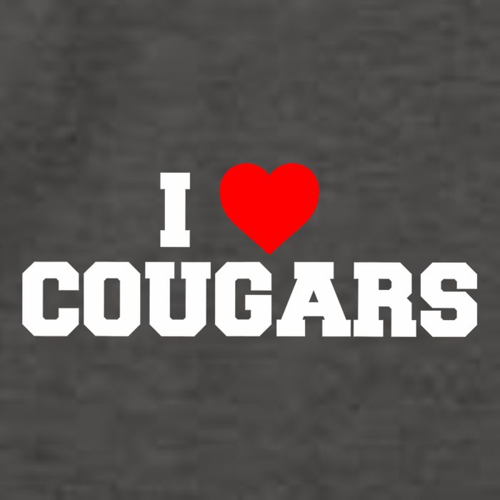 I Love Cougars Funny Fraternity College Party Greek Frat Vector Backpack