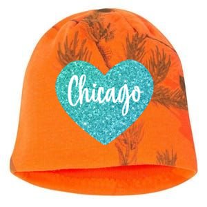 I Love Chicago Usa Heart Great Gift Kati - Camo Knit Beanie