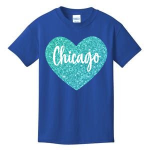 I Love Chicago Usa Heart Great Gift Kids T-Shirt