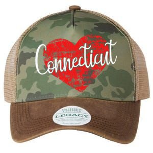 I Love Connecticut Cool Connecticut Legacy Tie Dye Trucker Hat