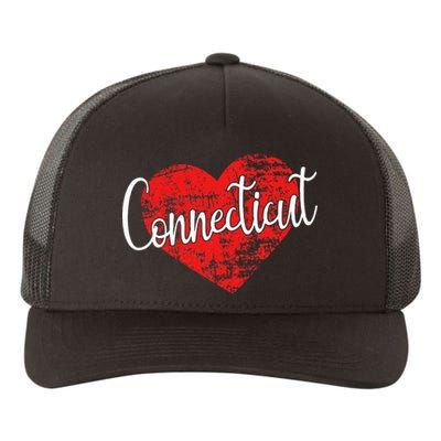 I Love Connecticut Cool Connecticut Yupoong Adult 5-Panel Trucker Hat