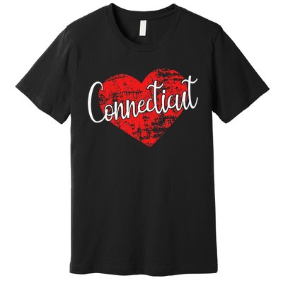 I Love Connecticut Cool Connecticut Premium T-Shirt