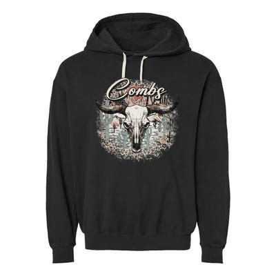 I Love Combs Pride Name Personalized Funny Outfit For Lovers Garment-Dyed Fleece Hoodie