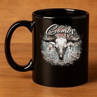 I Love Combs Pride Name Personalized Funny Outfit For Lovers 11oz C Handle Ceramic Mug