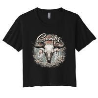 I Love Combs Pride Name Personalized Funny Outfit For Lovers Women's Crop Top Tee