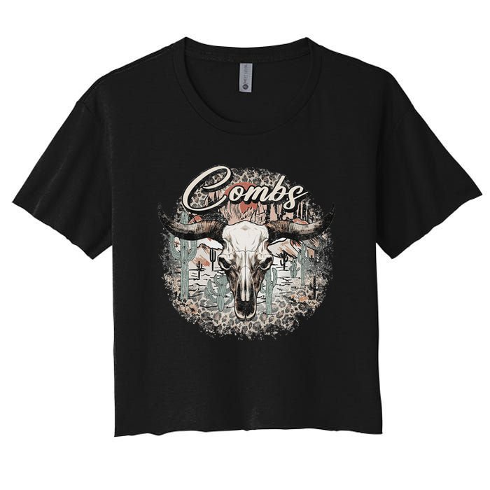 I Love Combs Pride Name Personalized Funny Outfit For Lovers Women's Crop Top Tee