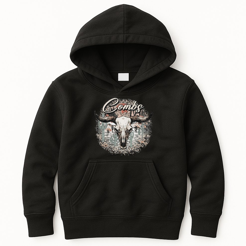 I Love Combs Pride Name Personalized Funny Outfit For Lovers Kids Hoodie