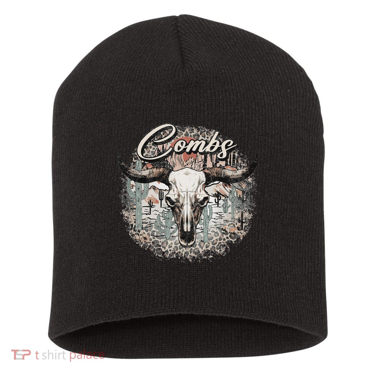I Love Combs Pride Name Personalized Funny Outfit For Lovers Short Acrylic Beanie