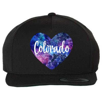 I Love Colorado Usa Gift Wool Snapback Cap