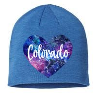 I Love Colorado Usa Gift Sustainable Beanie