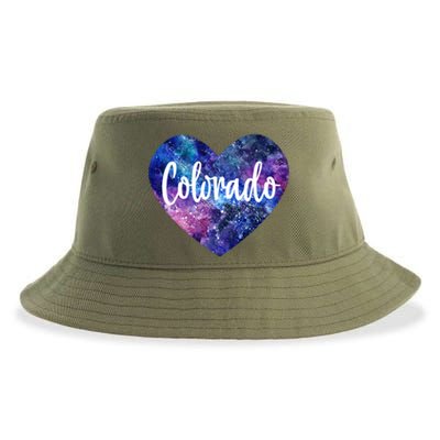 I Love Colorado Usa Gift Sustainable Bucket Hat