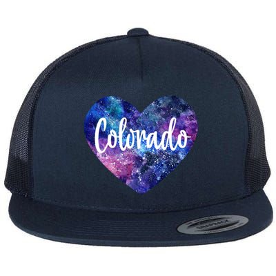 I Love Colorado Usa Gift Flat Bill Trucker Hat