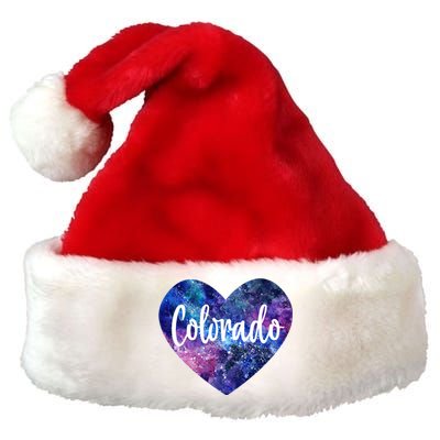 I Love Colorado Usa Gift Premium Christmas Santa Hat