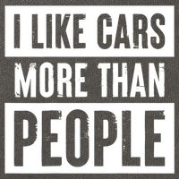 I Like Cars More Than People Funny Car Mechanic Dad Husband Cotton Canvas Backpack