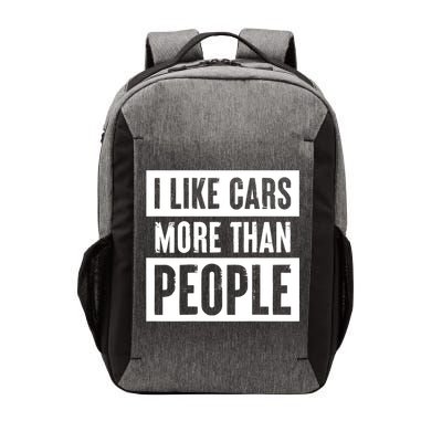 I Like Cars More Than People Funny Car Mechanic Dad Husband Vector Backpack