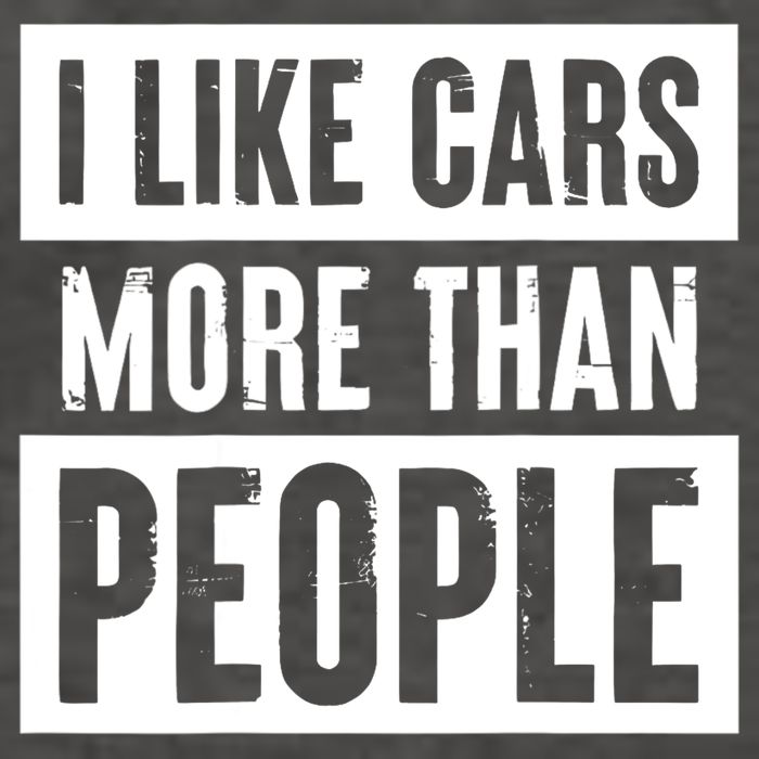 I Like Cars More Than People Funny Car Mechanic Dad Husband Vector Backpack