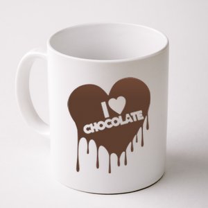 I Love Chocolate Candy Heart Lover Coffee Mug