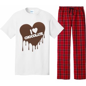 I Love Chocolate Candy Heart Lover Pajama Set