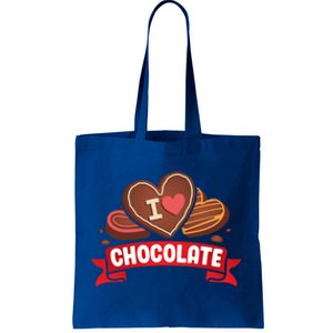 I Love Chocolate Sweets Candy Chocolate Bar Gift Tote Bag