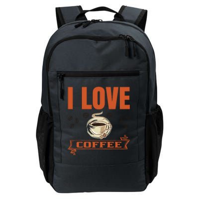 I Love Coffee Daily Commute Backpack