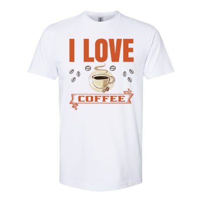 I Love Coffee Softstyle CVC T-Shirt