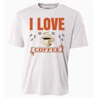 I Love Coffee Cooling Performance Crew T-Shirt