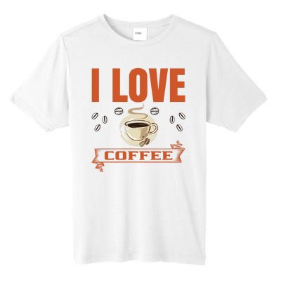 I Love Coffee Tall Fusion ChromaSoft Performance T-Shirt