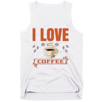 I Love Coffee Tank Top