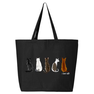 I Love Cats For Cat Lovers Cool Gift 25L Jumbo Tote