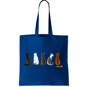 I Love Cats For Cat Lovers Cool Gift Tote Bag