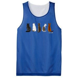 I Love Cats For Cat Lovers Cool Gift Mesh Reversible Basketball Jersey Tank