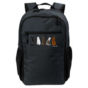 I Love Cats For Cat Lovers Cool Gift Daily Commute Backpack