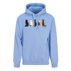 I Love Cats For Cat Lovers Cool Gift Unisex Surf Hoodie