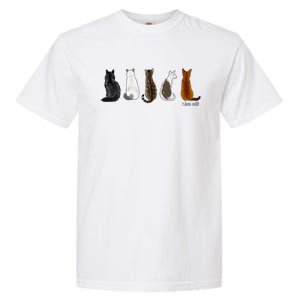 I Love Cats For Cat Lovers Cool Gift Garment-Dyed Heavyweight T-Shirt