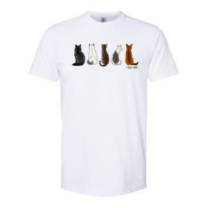 I Love Cats For Cat Lovers Cool Gift Softstyle CVC T-Shirt