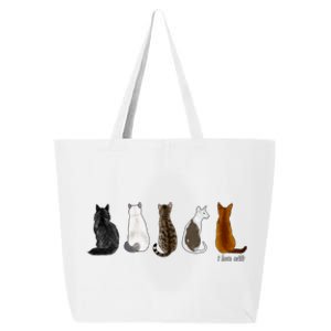 I Love Cats For Cat Lovers Cool Gift 25L Jumbo Tote