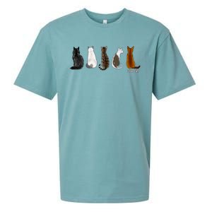 I Love Cats For Cat Lovers Gift Sueded Cloud Jersey T-Shirt