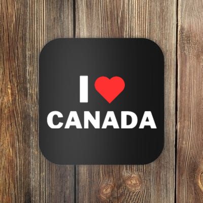 I Love Canada Coaster