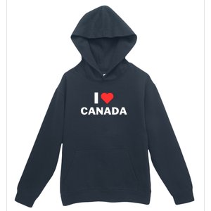 I Love Canada Urban Pullover Hoodie