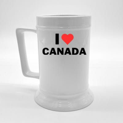 I Love Canada Beer Stein