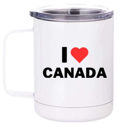 I Love Canada 12 oz Stainless Steel Tumbler Cup