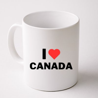 I Love Canada Coffee Mug